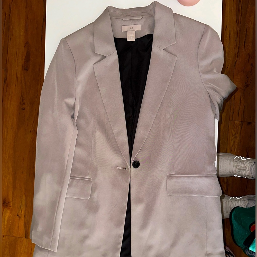 H&M Light Gray Blazer